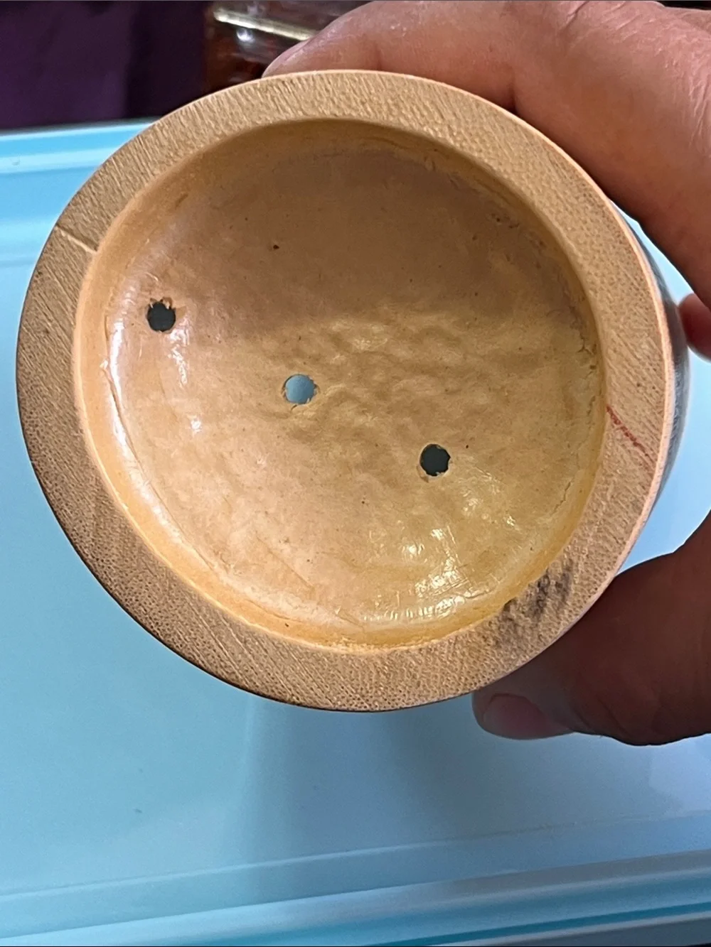 Bamboo Utensil Holder in Natural
